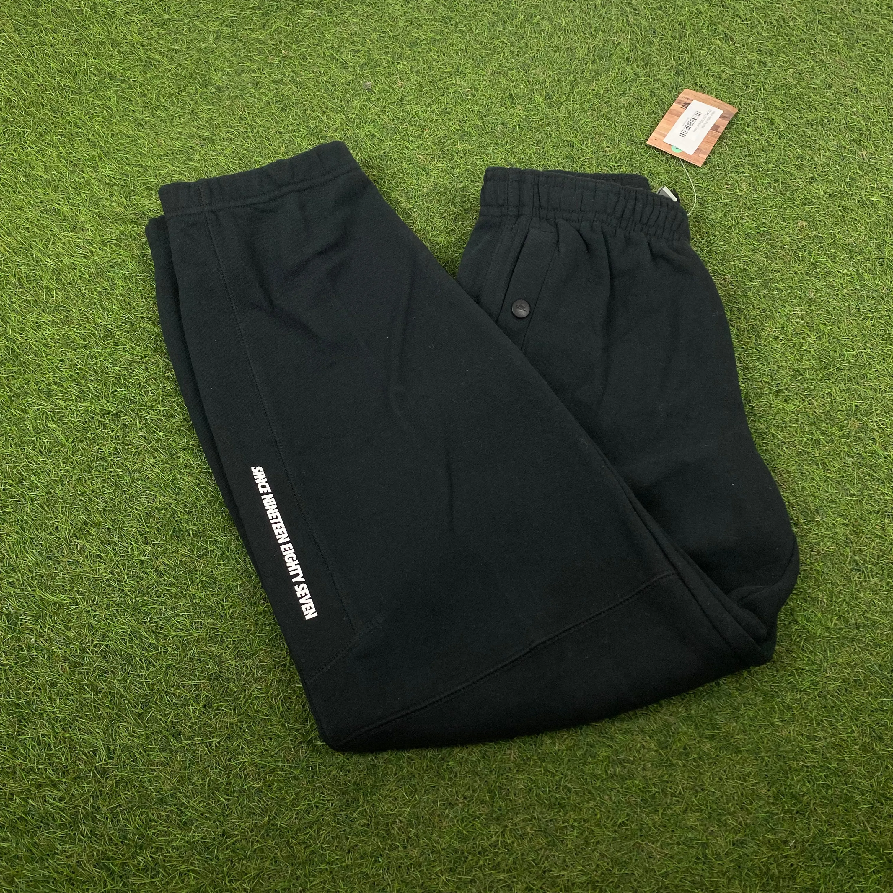 00s Nike Cotton Joggers Black XS