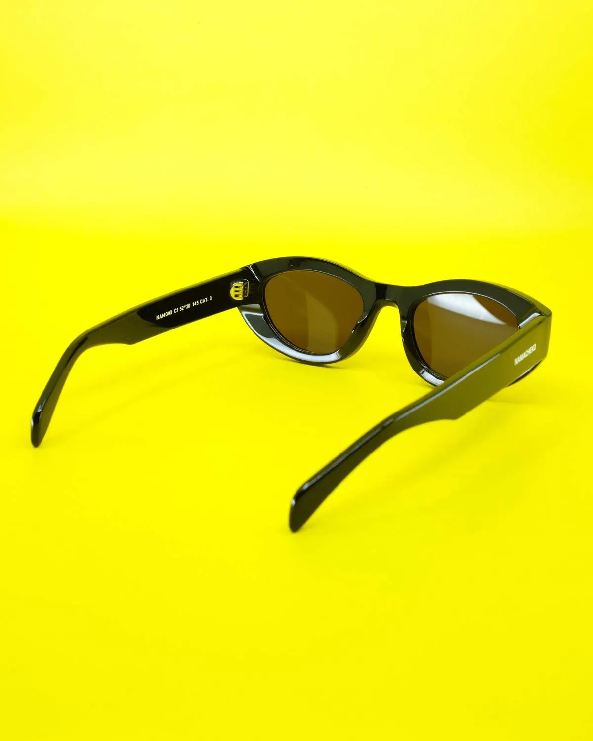 Acetate Leto Sunglasses - Black