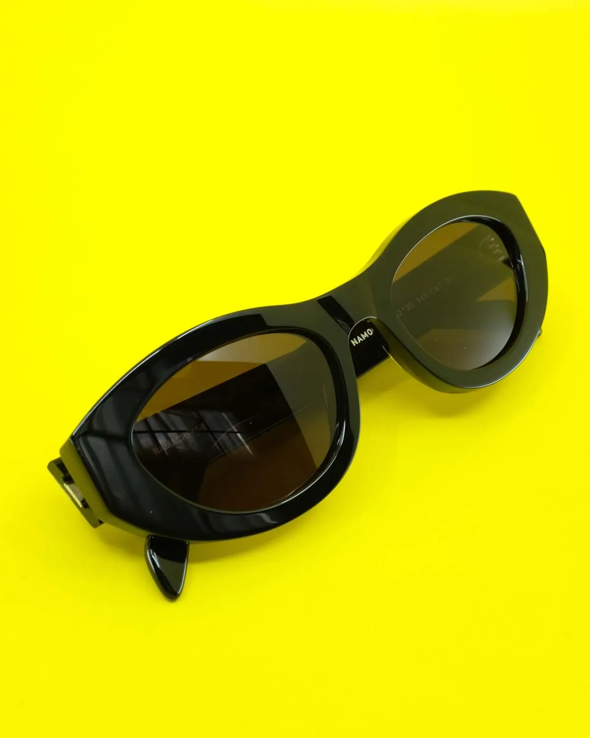 Acetate Leto Sunglasses - Black