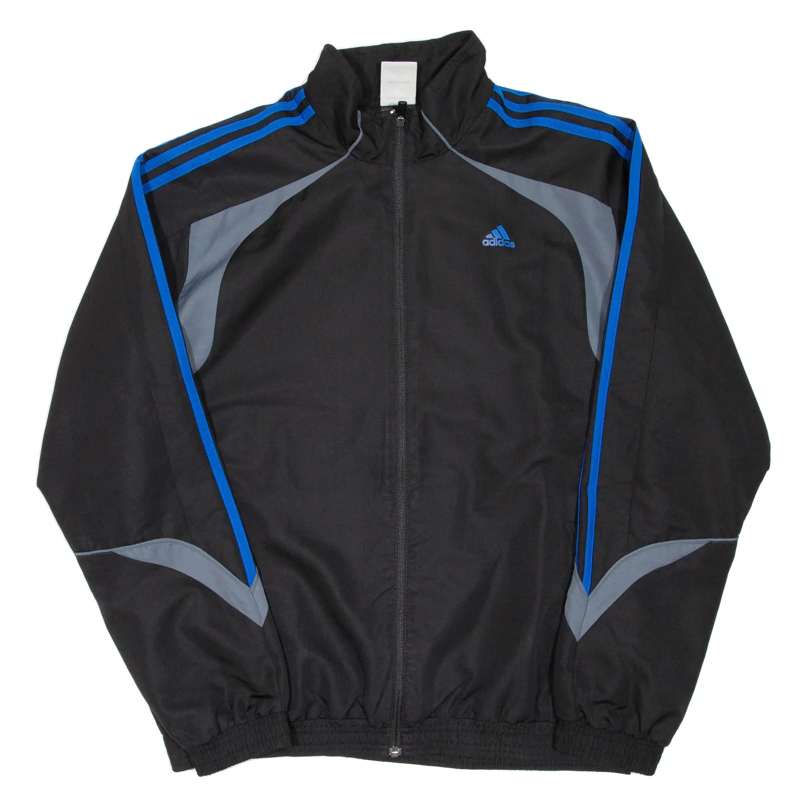 ADIDAS Mens Track Jacket Black L