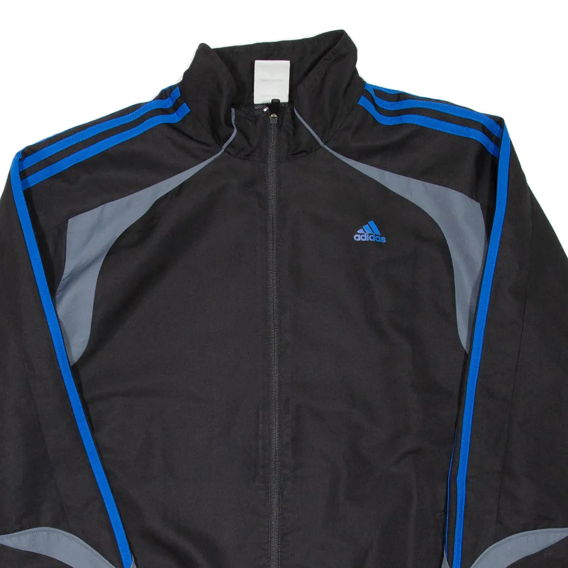 ADIDAS Mens Track Jacket Black L