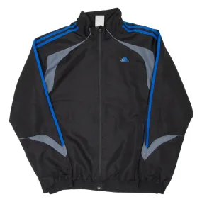 ADIDAS Mens Track Jacket Black L