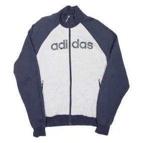 ADIDAS Mens Track Jacket Blue Colourblock L