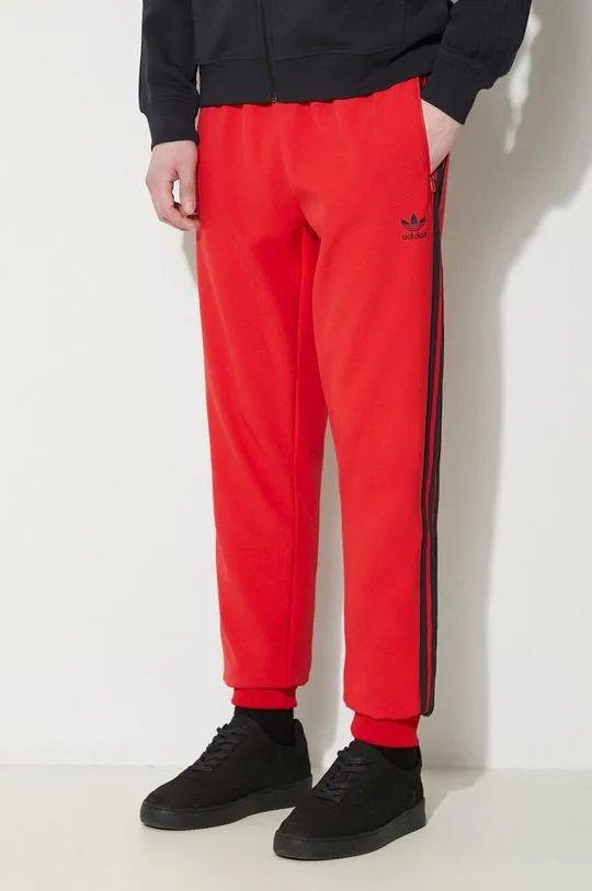 adidas Originals joggers red color