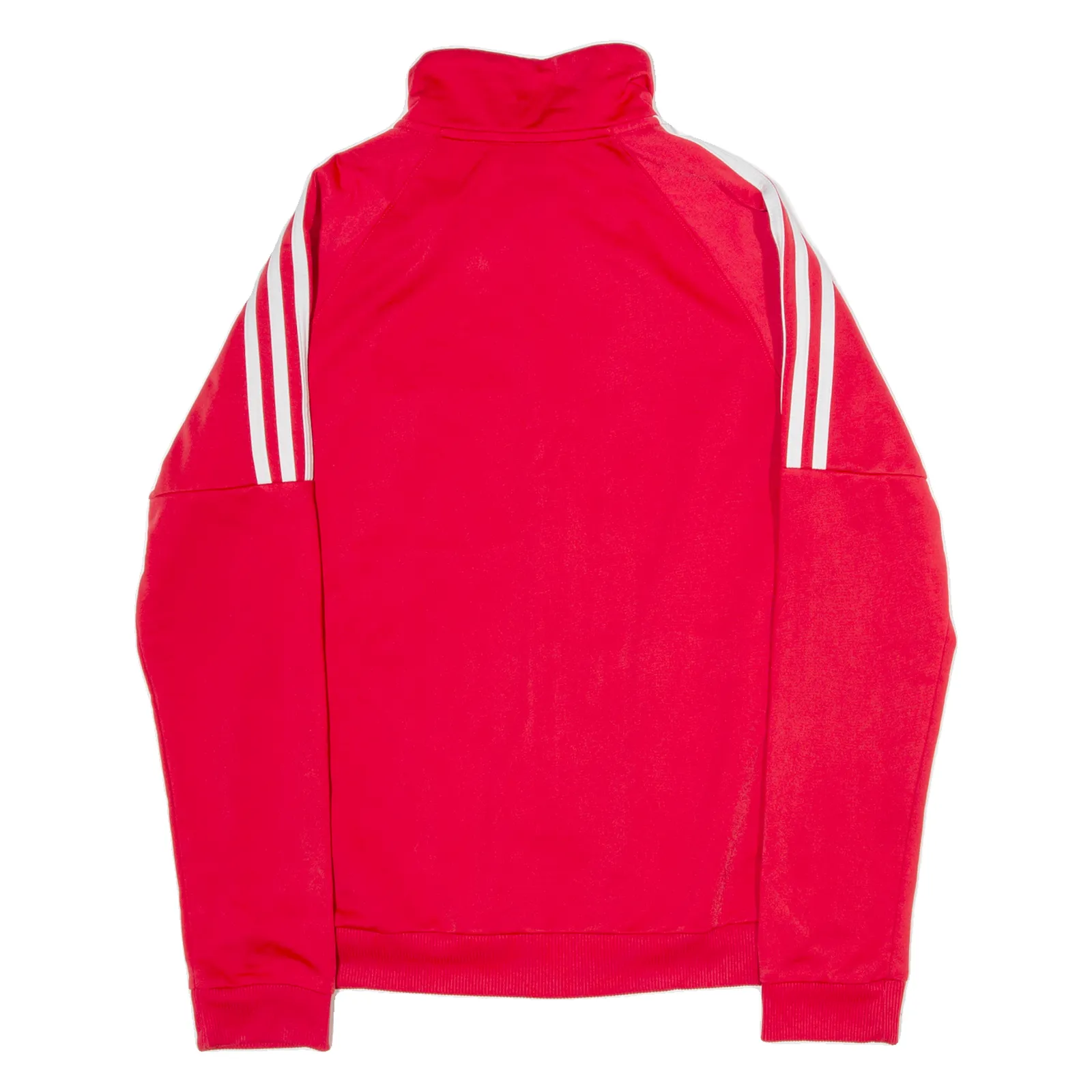 ADIDAS Womens Track Jacket Red M