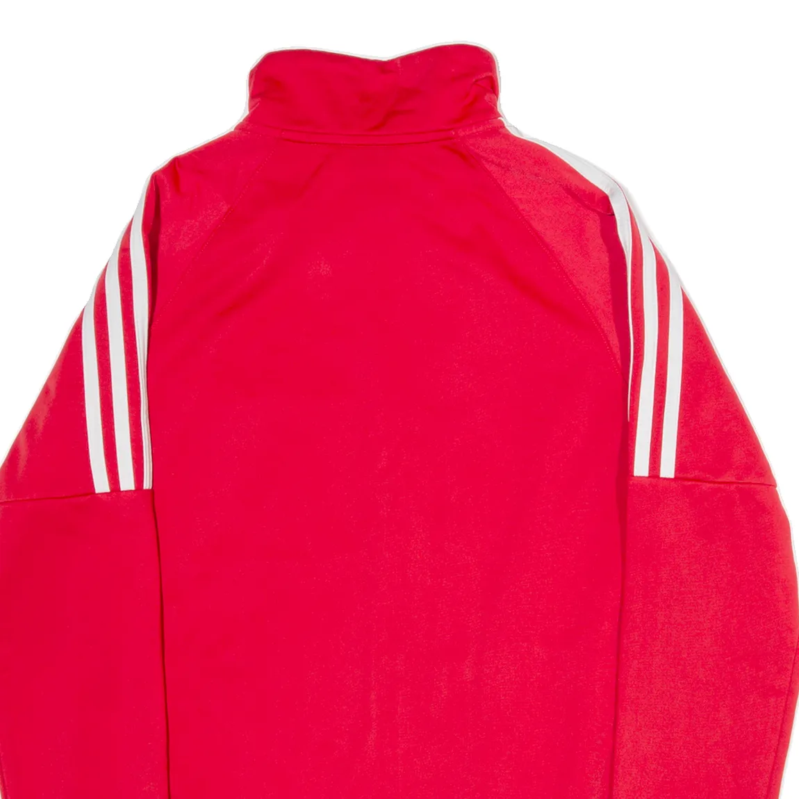 ADIDAS Womens Track Jacket Red M