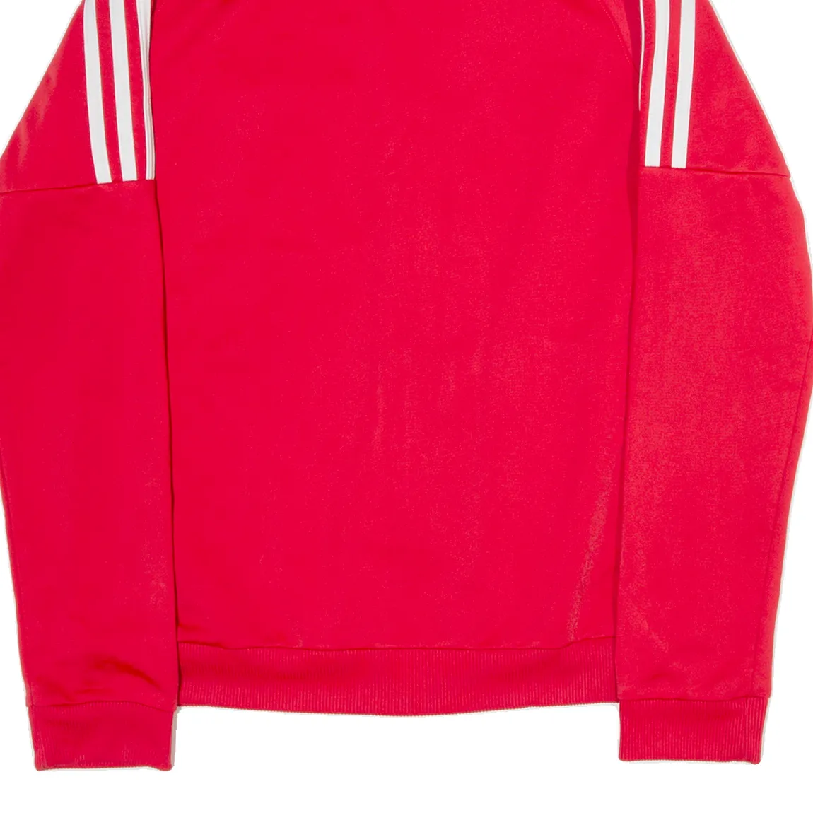 ADIDAS Womens Track Jacket Red M