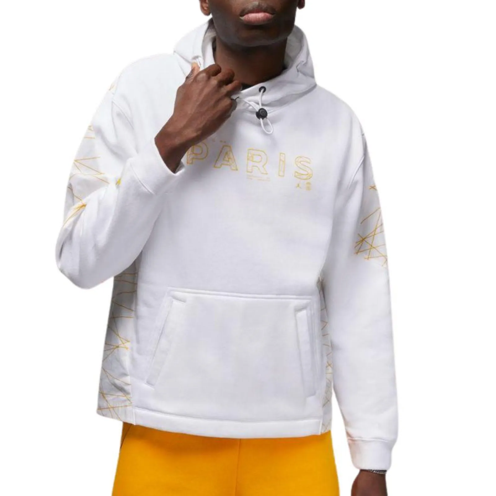 Air Jordan Paris Saint-Germain Fleece Hoodie ''White''