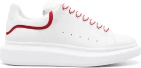 Alexander McQueen lace-up leather sneakers White