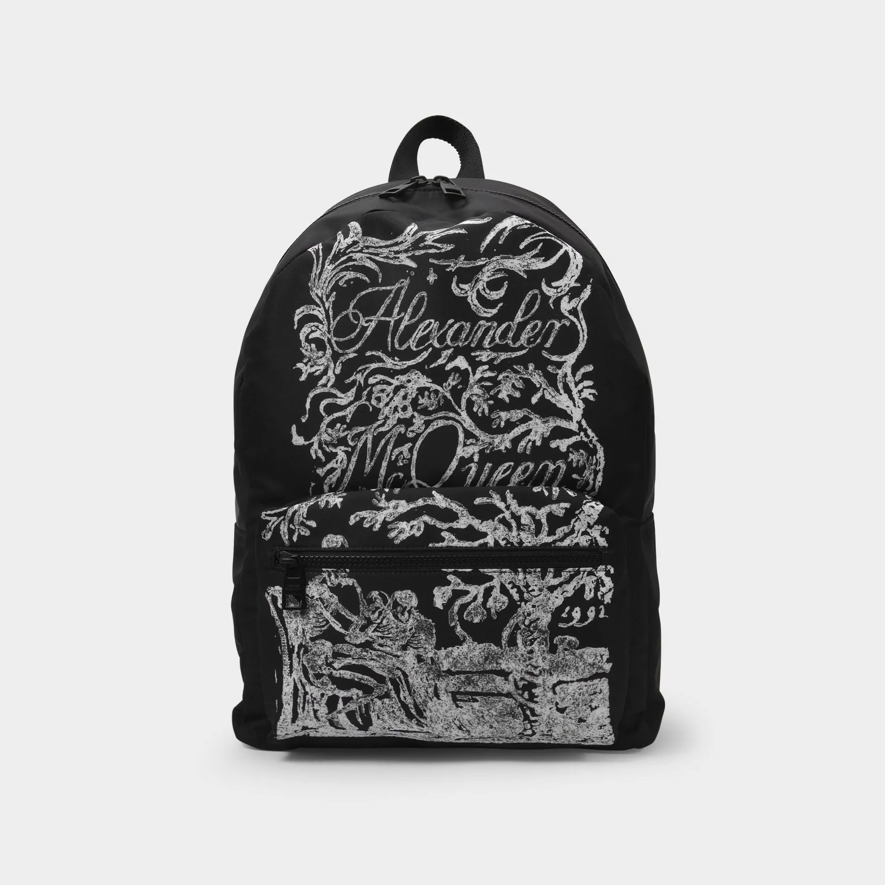 Alexander McQueen  Metropolitan Backpack in Black Canvas