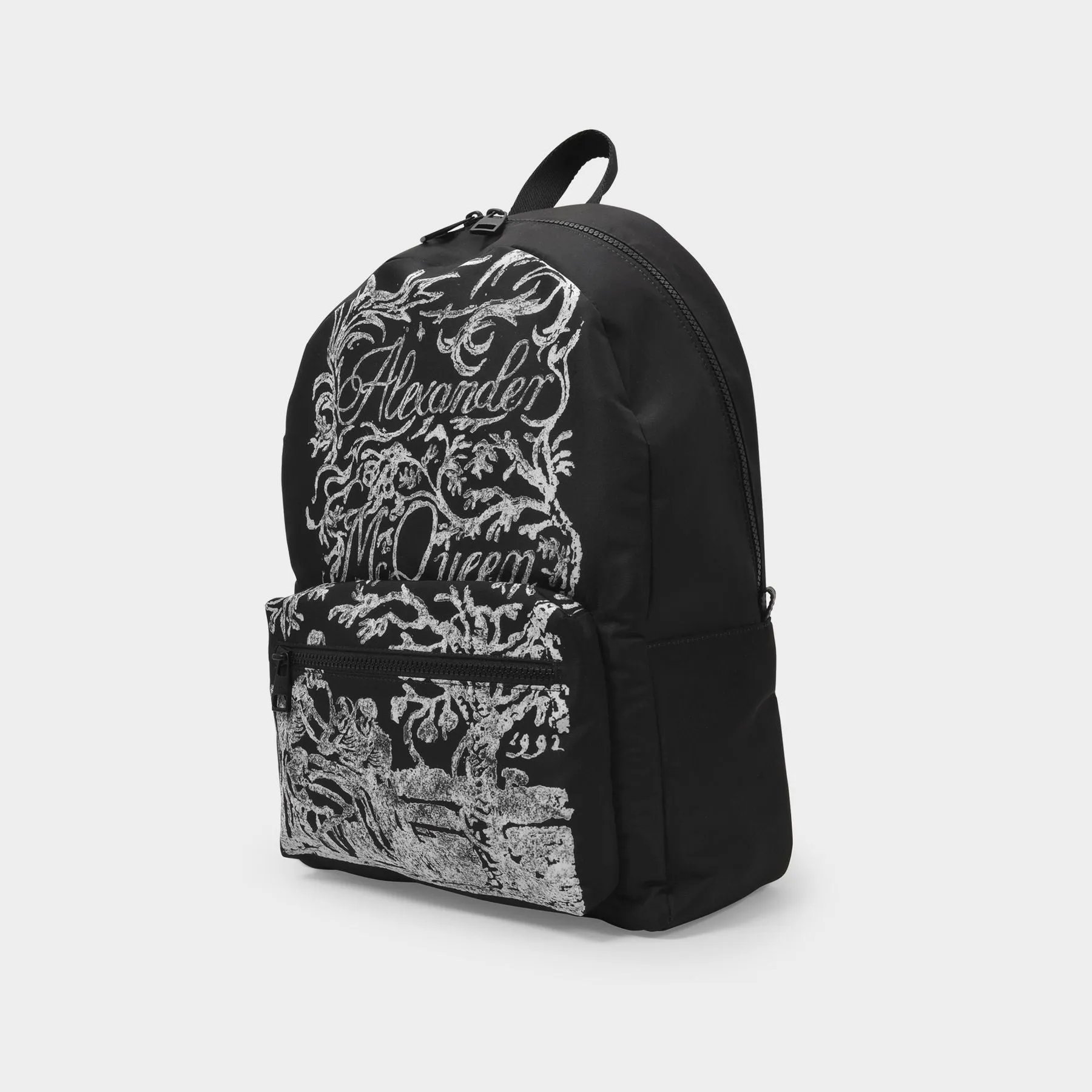 Alexander McQueen  Metropolitan Backpack in Black Canvas