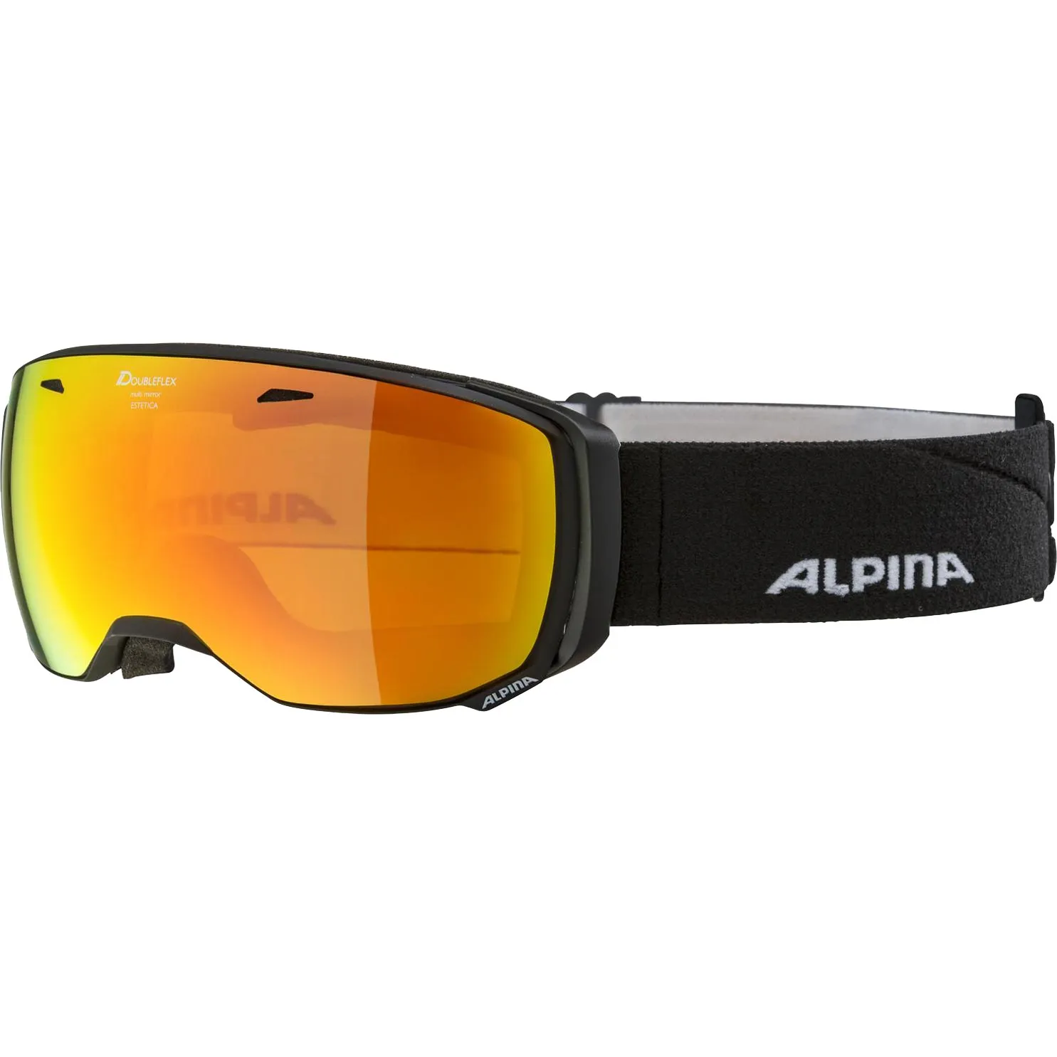 Alpina - Estetica Q-LITE Ski Googles black matt