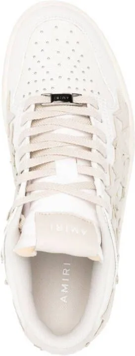 AMIRI Stars leather sneakers White