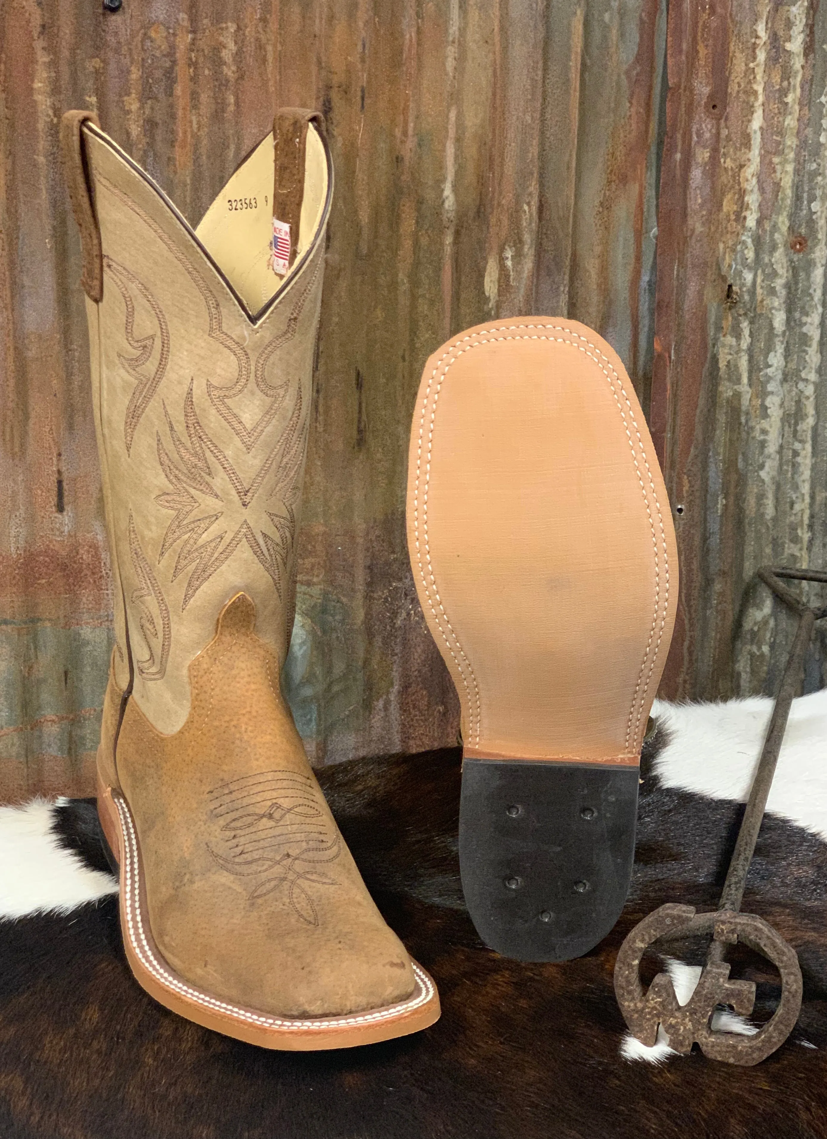 Anderson Bean Tan Sinsation Western Boot