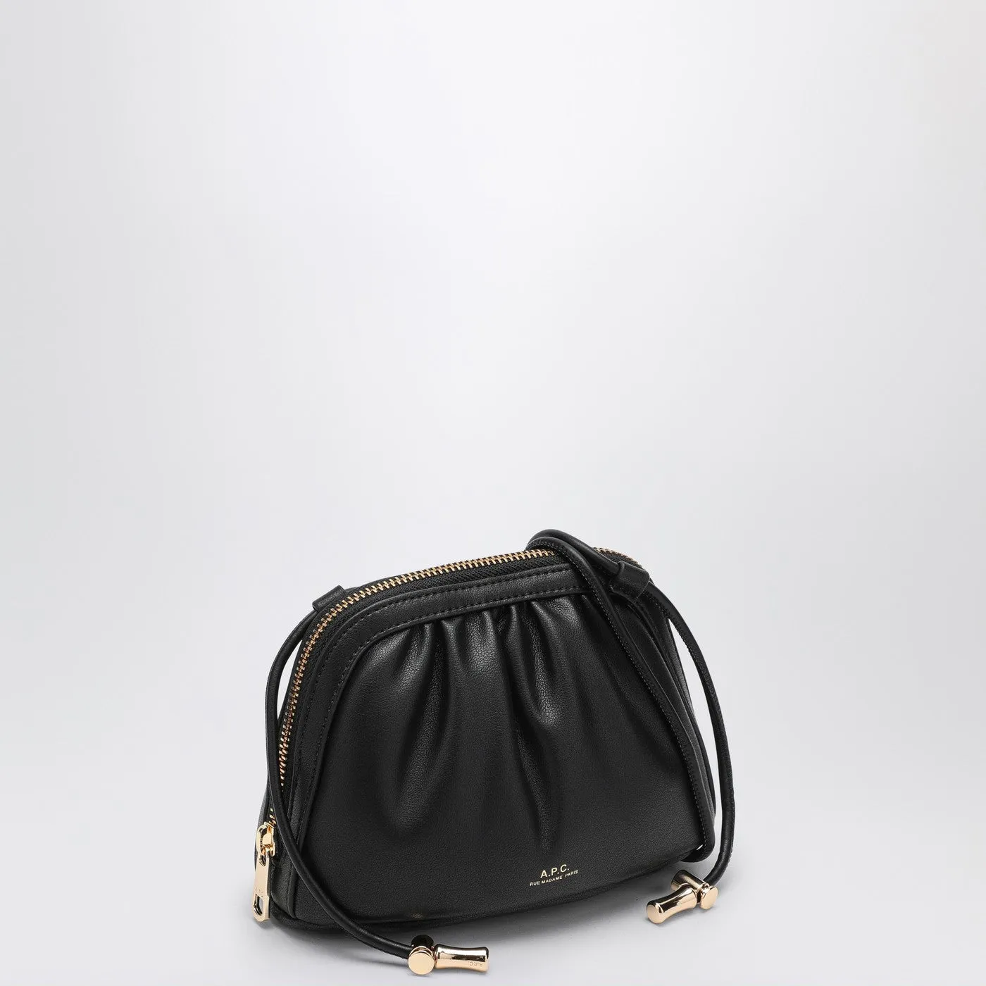 A.P.C.    A.P.C. Mini Ninon Shoulder Bag Black