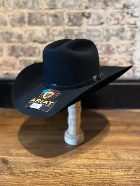 Ariat 6X Black Felt Hat - A7630201