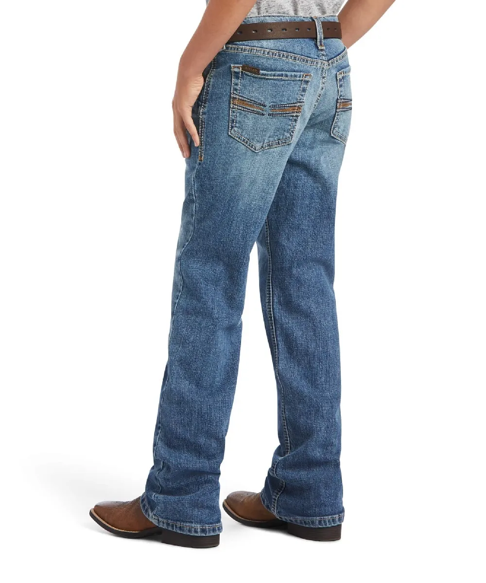 Ariat Boys' B4 Merrick Boot Cut Jean