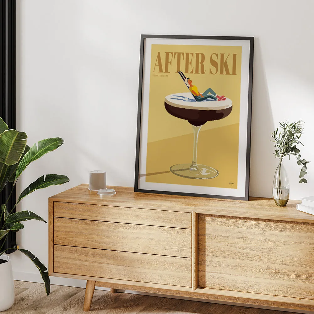 Arksel After Ski Espresso Martini Poster