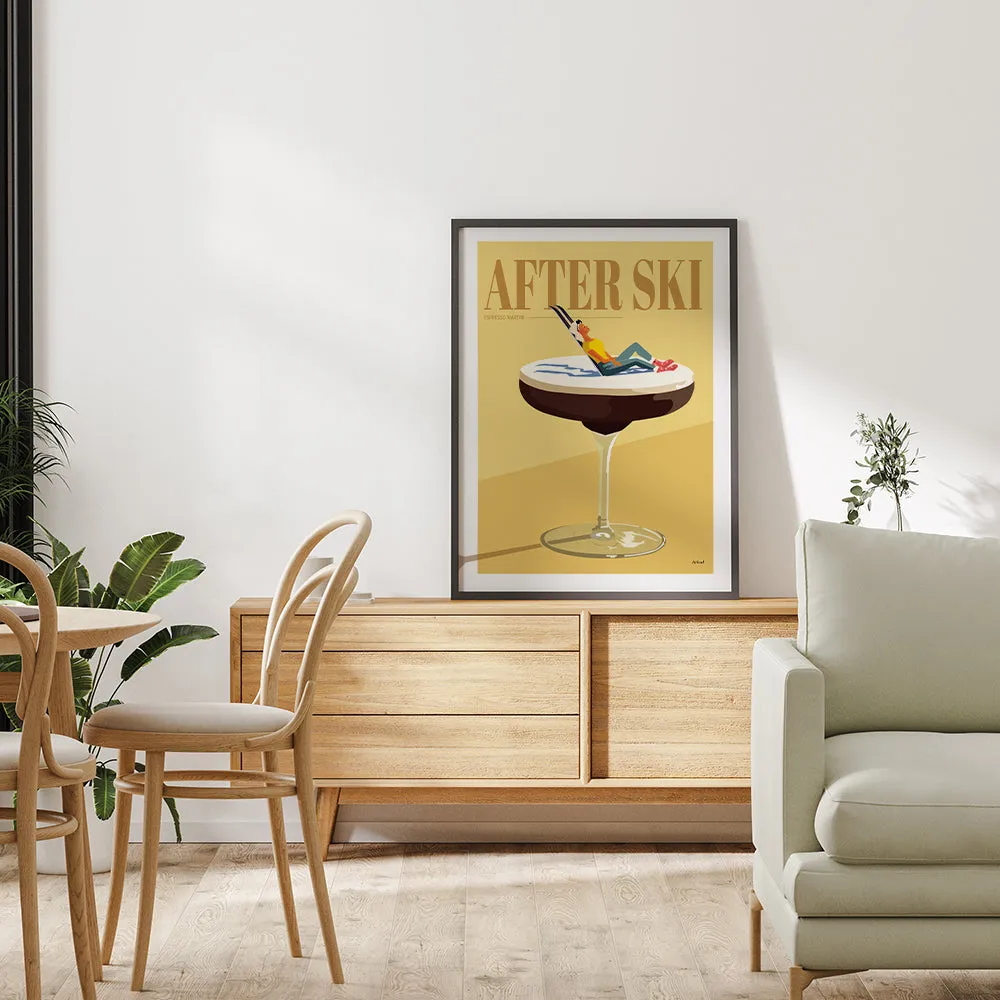 Arksel After Ski Espresso Martini Poster