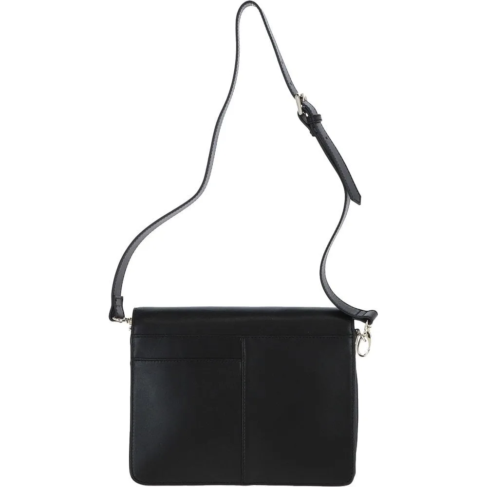 Ashwood Two Sections Shoulder Bag Black: AW0022