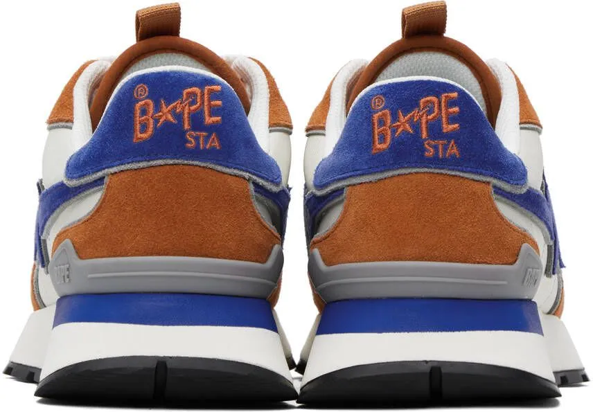 BAPE Orange & Blue Road STA Express Sneakers