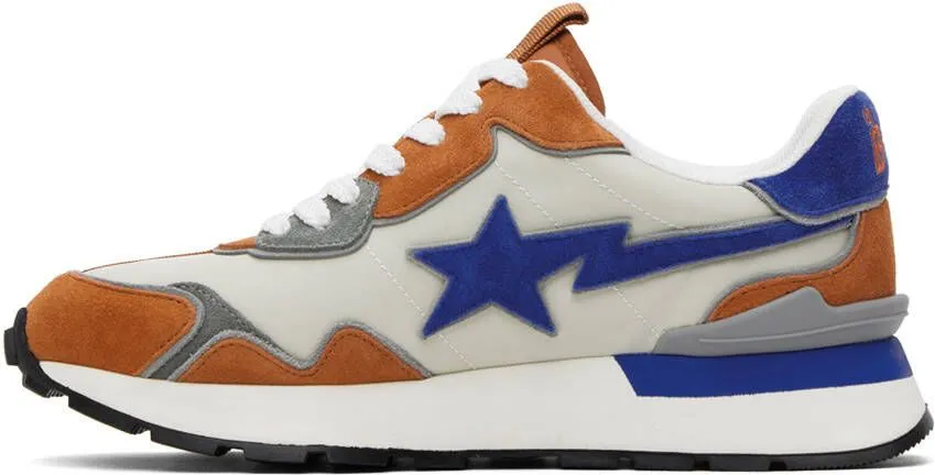 BAPE Orange & Blue Road STA Express Sneakers