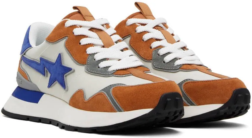 BAPE Orange & Blue Road STA Express Sneakers