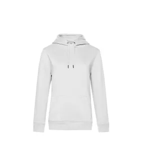 B&C Womens/Ladies Queen Hoodie (White) - UTBC4709