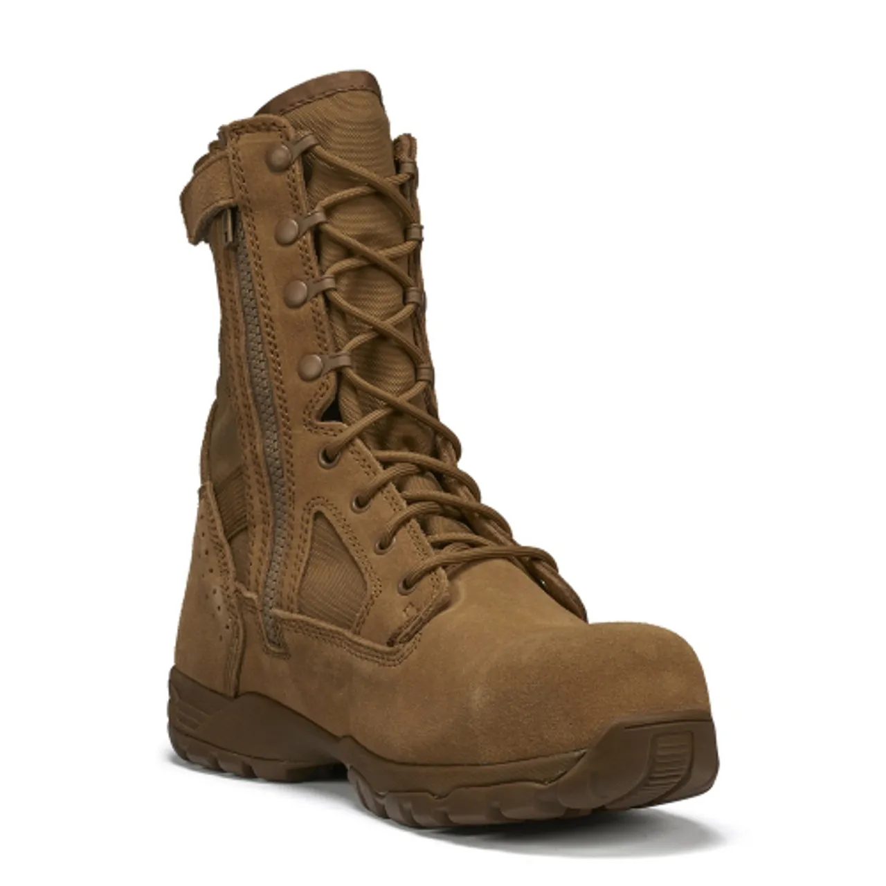 Belleville TR Flyweight Hot Weather Side Zip Boot Composite Toe Coyote Brown