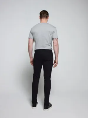 Black Skinny Fit Jeans With Stretch | Men | George at ASDA