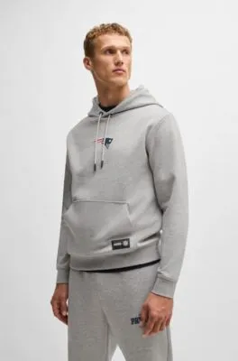 BOSS x NFL interlock hoodie with special branding