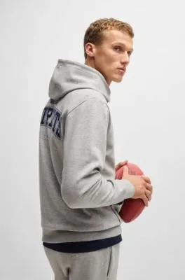 BOSS x NFL interlock hoodie with special branding