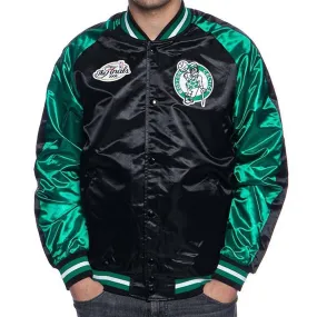 Boston Celtics The Finals 2008 Black and Green Jacket