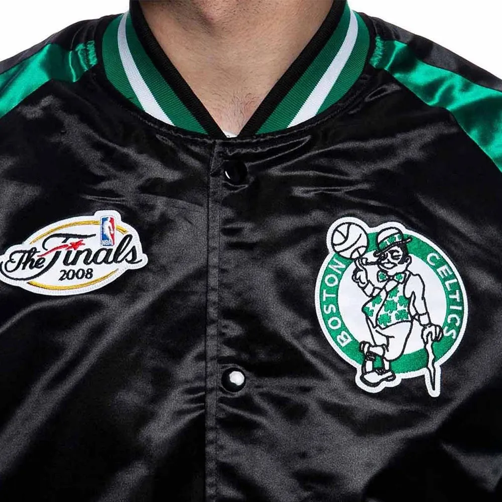 Boston Celtics The Finals 2008 Black and Green Jacket