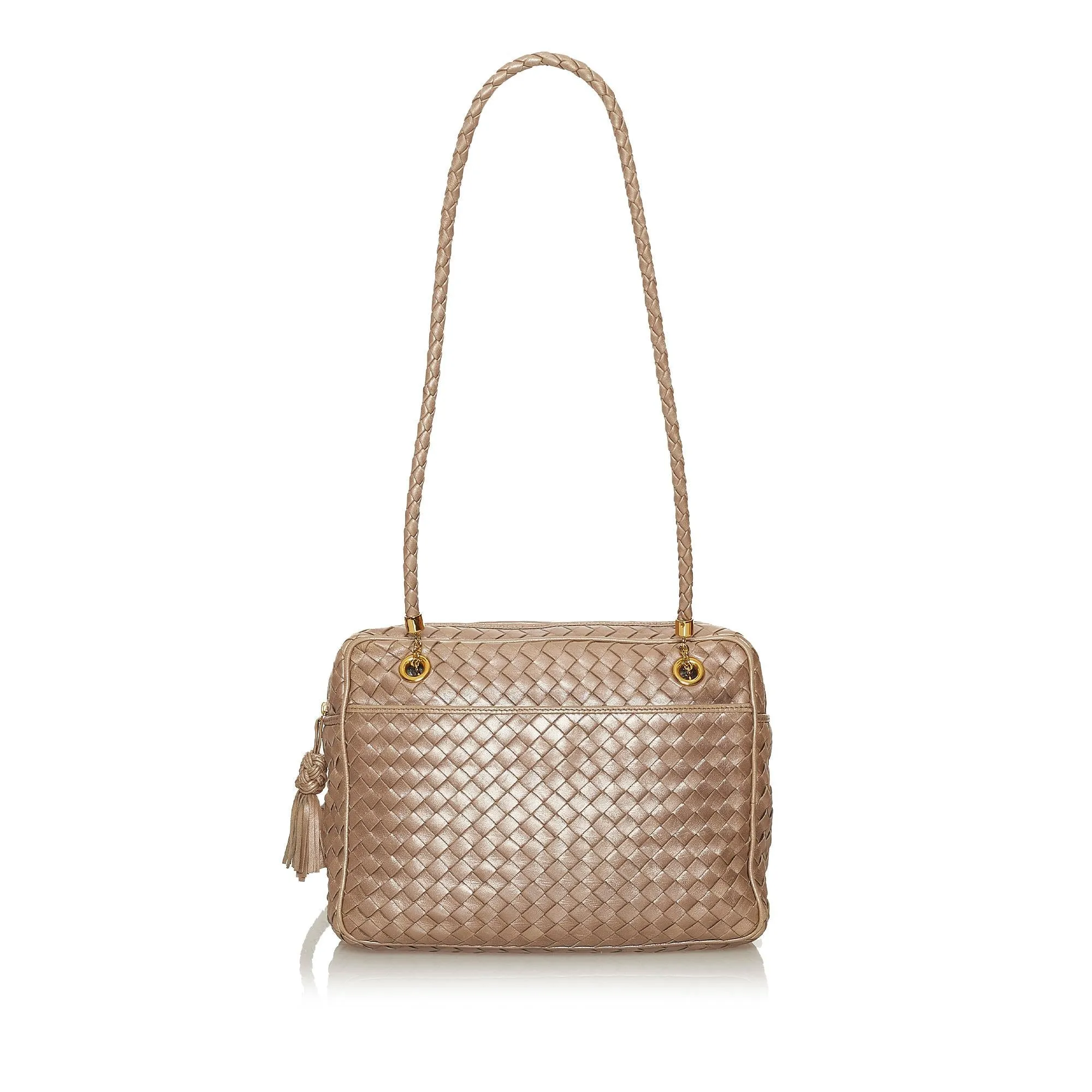 Bottega Veneta Intrecciato Leather Shoulder Bag