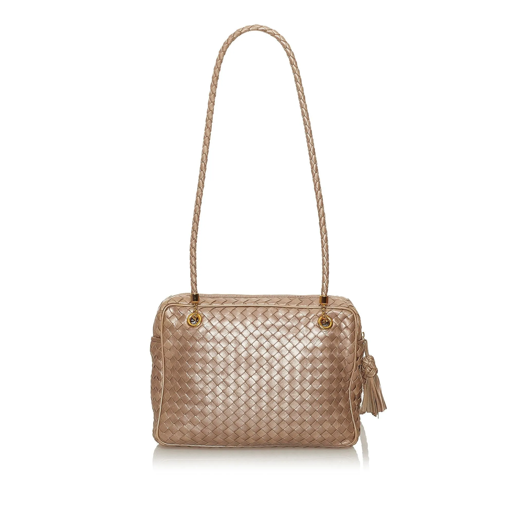 Bottega Veneta Intrecciato Leather Shoulder Bag