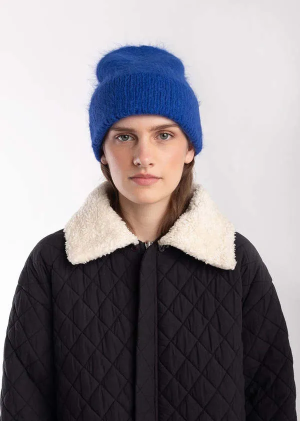 Brushed Rib Hat - Electric Blue