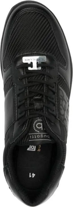 Bugatti interwoven-design sneakers Black