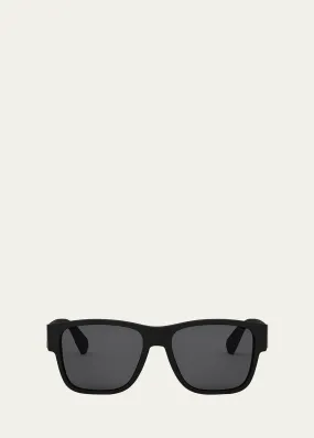 BVLGARI Aluminum Geometric Sunglasses