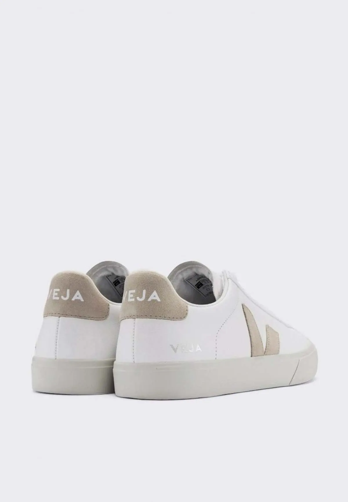 Campo Chromefree Leather Sneakers - Extra White/Almond