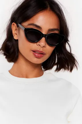 Cat Eye Tinted Sunglasses