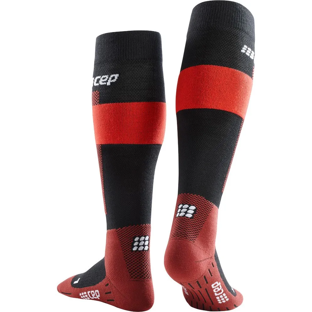 CEP - Merino Compression v2 Ski Socks Women red