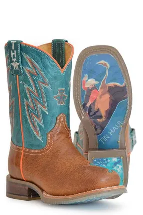 Children's Tin Haul Split Bull Rider Western Boot #14-018-0077-0874