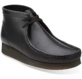 Clark’s WALLABEE BOOT Men’s - BLACK LEATHER