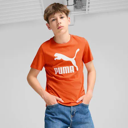 Classics B Tee - Boys 8-16 years | Maple Syrup | PUMA Shop All Puma | PUMA 