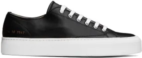 Common Projects Black Tournament Low Sneakers