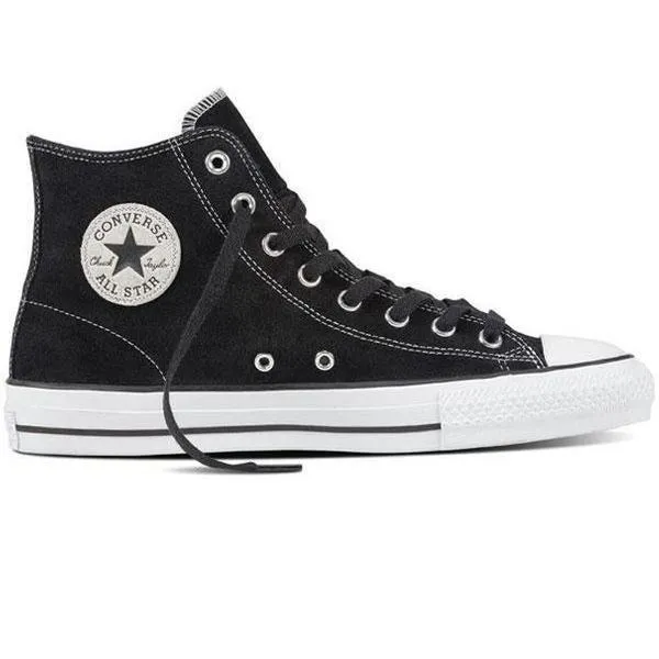 Converse CTAS Pro Hi Core Suede Black - Black - White