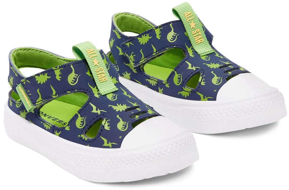 Converse Toddler Superplay Sandal Midnight Navy Dinosaurs