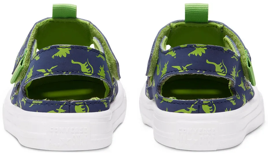 Converse Toddler Superplay Sandal Midnight Navy Dinosaurs