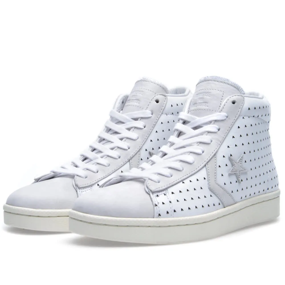 Converse x Ace Hotel Pro Leather MidWhite